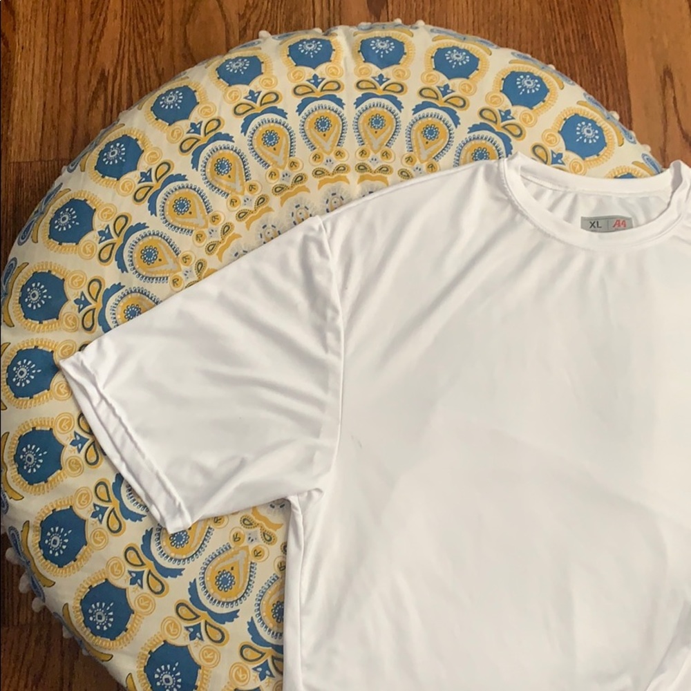 White Dry-fit shirt